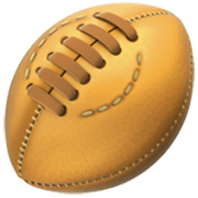 🏉 Emoji Balón De Rugby en Apple iOS 17.4.