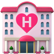 Emoji 🏩 Love Hotel su Apple iOS 17.4.