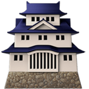 🏯 Emoji japanisches Schloss Apple iOS 17.4.