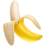 🍌 Emoji Plátano en Apple iOS 17.4.