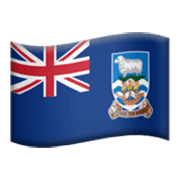 🇫🇰 Emoji Bandera: Islas Malvinas en Apple iOS 17.4.