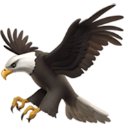 🦅 Emoji águila en Apple iOS 17.4.