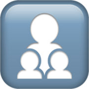👨‍👧‍👧 Emoji Familie: Mann, Mädchen und Mädchen Apple iOS 17.4.