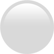 Emoji ⚪ Cerchio Bianco su Apple iOS 17.4.