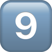 9️⃣ Emoji Teclas: 9 en Apple iOS 17.4.