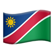 🇳🇦 Emoji Bandera: Namibia en Apple iOS 17.4.