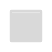 ◽ Emoji mittelkleines weißes Quadrat Apple iOS 17.4.