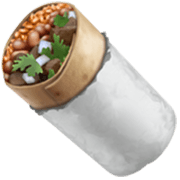 Émoji 🌯 Burrito sur Apple iOS 17.4.