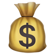 Émoji 💰 Sac Plein D’argent sur Apple iOS 17.4.