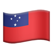 Bandeira: Samoa Apple iOS 17.4.