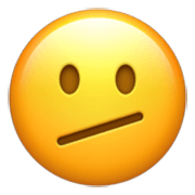 🫤 Emoji Cara Con Boca Diagonal en Apple iOS 17.4.