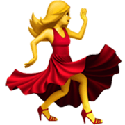 tanzende Frau Apple iOS 17.4.