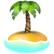 Émoji 🏝️ île Déserte sur Apple iOS 17.4.