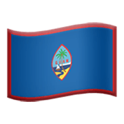 🇬🇺 Emoji Bandera: Guam en Apple iOS 17.4.