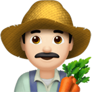 👨🏻‍🌾 Emoji Agricultor: Tono De Piel Claro en Apple iOS 17.4.