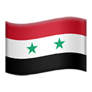 Flagge: Syrien Apple iOS 17.4.