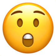 😲 Emoji Cara Asombrada en Apple iOS 17.4.