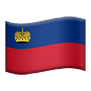 Bandiera: Liechtenstein Apple iOS 17.4.