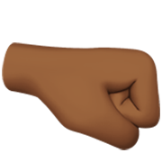 Emoji 🤜🏾 Pugno A Destra: Carnagione Abbastanza Scura su Apple iOS 17.4.