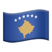 🇽🇰 Emoji Bandera: Kosovo en Apple iOS 17.4.