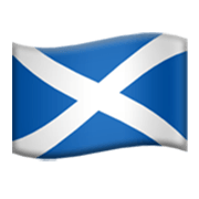 Flagge: Schottland Apple iOS 17.4.