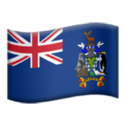 Emoji 🇬🇸 Bandiera: Georgia Del Sud E Sandwich Australi su Apple iOS 17.4.