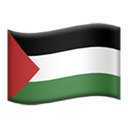 Drapeau : Territoires Palestiniens Apple iOS 17.4.