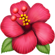🌺 Emoji Flor De Hibisco en Apple iOS 17.4.