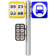 🚏 Emoji Bushaltestelle Apple iOS 17.4.