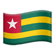 Flagge: Togo Apple iOS 17.4.