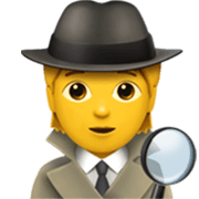 Emoji 🕵️ Detective su Apple iOS 17.4.