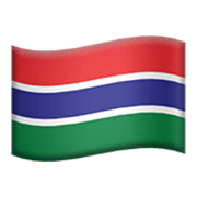 Flagge: Gambia Apple iOS 17.4.