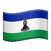Flagge: Lesotho Apple iOS 17.4.