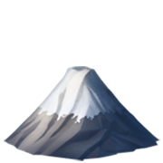 Émoji 🗻 Mont Fuji sur Apple iOS 17.4.