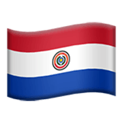 Drapeau : Paraguay Apple iOS 17.4.