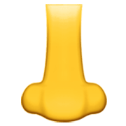 Emoji 👃 Naso su Apple iOS 17.4.