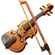 🎻 Emoji Violino na Apple iOS 17.4.