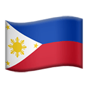 🇵🇭 Emoji Bandera: Filipinas en Apple iOS 17.4.