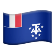 🇹🇫 Emoji Bandera: Territorios Australes Franceses en Apple iOS 17.4.