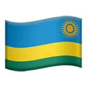 Flagge: Ruanda Apple iOS 17.4.