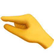 Emoji 🤏 Mano Che Fa Il Gesto Del Pizzico su Apple iOS 17.4.