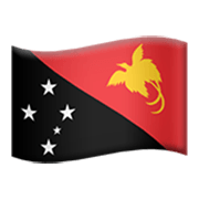 Drapeau : Papouasie-Nouvelle-Guinée Apple iOS 17.4.