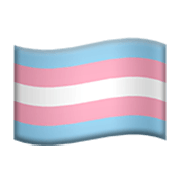 🏳️‍⚧ Emoji Bandera del orgullo transgénero en Apple iOS 17.4.