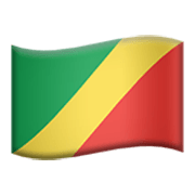 Flagge: Kongo-Brazzaville Apple iOS 17.4.