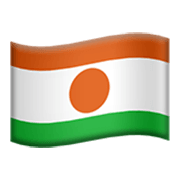 Flagge: Niger Apple iOS 17.4.