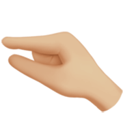 🤏🏼 Emoji Mão Beliscando: Pele Morena Clara na Apple iOS 17.4.