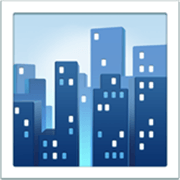 Emoji 🏙️ Paesaggio Urbano su Apple iOS 17.4.