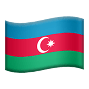 🇦🇿 Emoji Bandera: Azerbaiyán en Apple iOS 17.4.