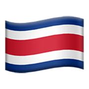 🇨🇷 Emoji Bandeira: Costa Rica na Apple iOS 17.4.