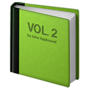 Émoji 📗 Livre Vert sur Apple iOS 17.4.